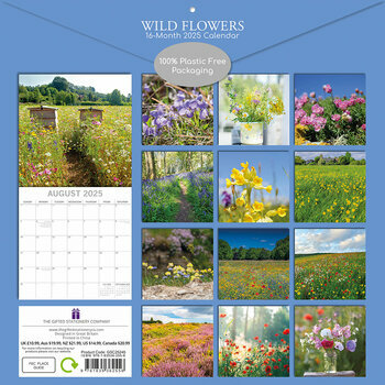 Calendrier 2025 Fleurs des Champs