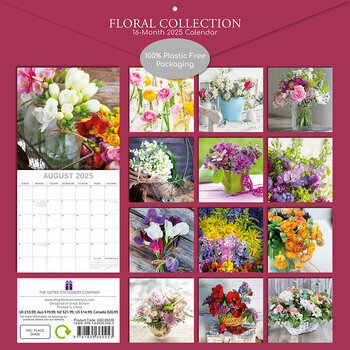 Calendrier 2025 Bouquets de Fleurs Compositions Florales