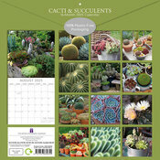 Calendrier papier 2025 Cactus et Plantes Succulentes