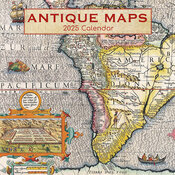 Calendrier Mural 2025 Cartes Antiques Géographiques