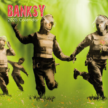 Calendrier 2025 Art Urbain Banksy Graffiti