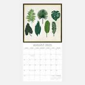 Calendrier Gravure 2025 Dessins Botanique Fleurs