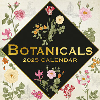 Calendrier 2025 Dessins Botanique Fleurs