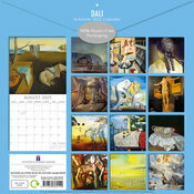 Calendrier Papier 2025 Artiste Salvador Dali