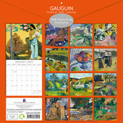 Calendrier Papier 2025 Artiste Paul Gauguin Symbolisme