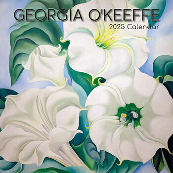 Calendrier 2025 Artiste Georgia O'Keeffe