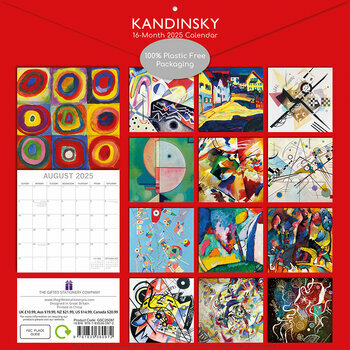 Calendrier 2025 Artiste Wassily Kandinsky