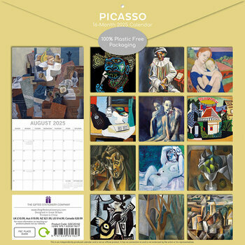 Calendrier 2025 Artiste Pablo Picasso