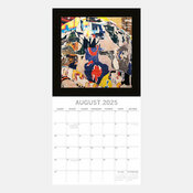 Calendrier Art 2025 Artiste pop art 