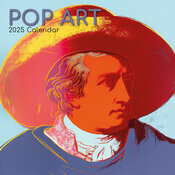 Calendrier Mural 2025 Artiste Pop art