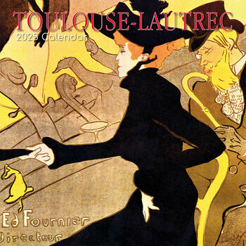 Calendrier 2025 Artiste Henri Toulouse Lautrec