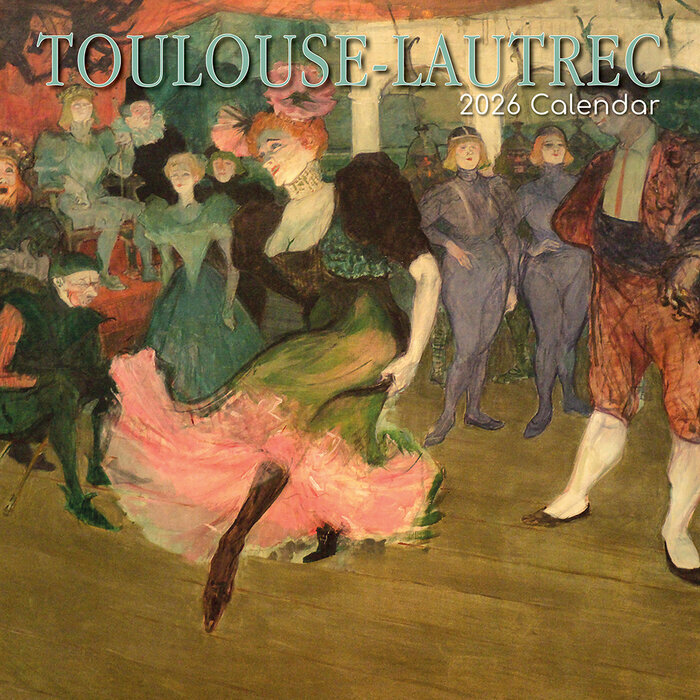 Calendrier Mural 2026 Artiste Henri Toulouse Lautrec