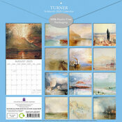 Calendrier Papier 2025 Artiste William Turner