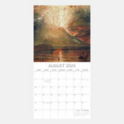 Calendrier Art 2025 Artiste William Turner