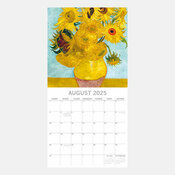 Calendrier Art 2025 Artiste Vincent Van Gogh