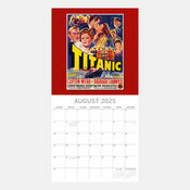 Calendrier Cinma 2025 Affiches Films Cultes Rtro Vintage