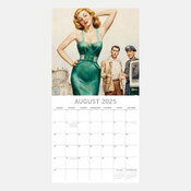 Calendrier Art 2025 Pin up Rtro Vintage