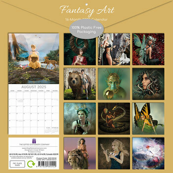 Calendrier 2025 Art Fantaisy Fantastique