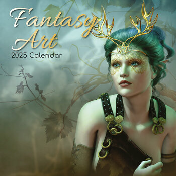 Calendrier 2025 Art Fantaisy Fantastique