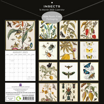 Calendrier 2025 Dessin Insectes Collections