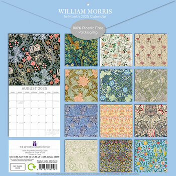 Calendrier 2025 Artiste William Morris