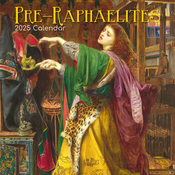 Calendrier 2025 Artistes Mouvement Pre-Raphaelites