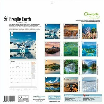 Calendrier 2025 Terre Fragile WWF