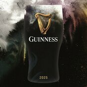 Calendrier Mural  2025 Bire Irlandaise Guinness 