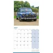 Calendrier 2025 Voitures Mini Originale