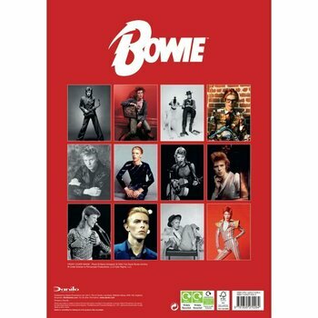 Calendrier 2025 David Bowie Format A3