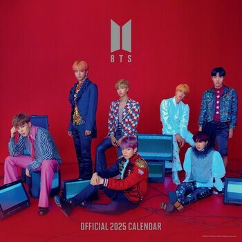 Calendrier 2025 BTS Boys band