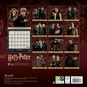 Calendrier Papier 2025 Harry Potter Film Saga