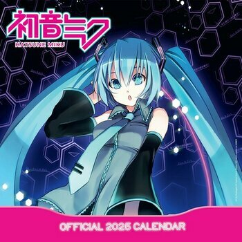 Calendrier 2025 Chanteuse Virtuelle Hatsune Miku