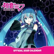 Calendrier Mural 2025 Chanteuse Virtuelle Hatsune Miku