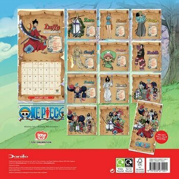 Calendrier 2025 Manga One Piece