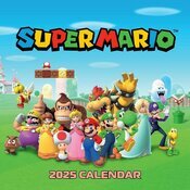 Calendrier Mural 2025 Super Mario Jeux Vido