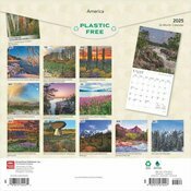 Calendrier Papier 2025 Paysages Amrique Etats-Unis