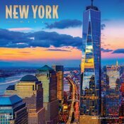 Calendrier Mural 2025 New York Etats-Unis