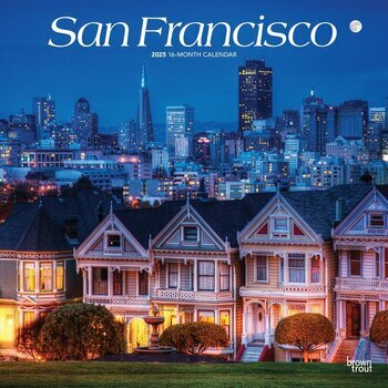 Calendrier 2025 San Francisco Etats-Unis