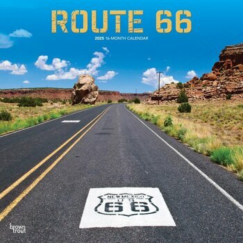 Calendrier 2025 Route 66 Mythique Etats-Unis