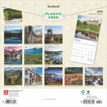 Calendrier 2025 Ecosse Scotland Edimbourg