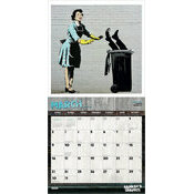 Calendrier 2025 Art Banksy Graffiti 