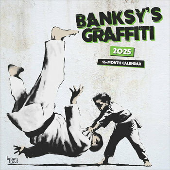 Calendrier 2025 Art Banksy Graffiti 