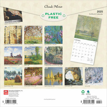 Calendrier 2025 Impressionniste Claude Monet