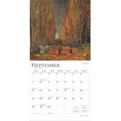 Calendrier 2025 Art Vincent Van Gogh