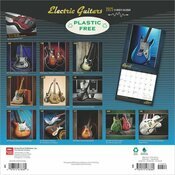 Calendrier Papier 2025 Musique Guitares Electriques