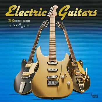 Calendrier 2025 Musique Guitares Electriques