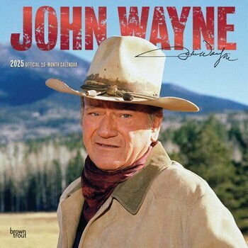 Calendrier 2025 Acteur John Wayne Western