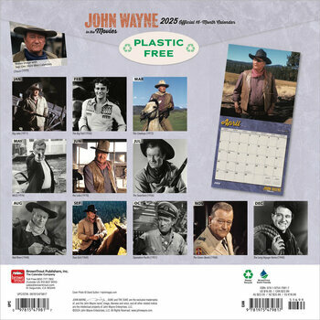 Calendrier 2025 John Wayne dans ses Flims Western