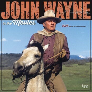 Calendrier 2025 John Wayne dans ses Flims Western